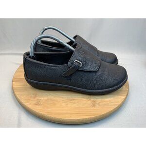 Flex Step Shoe 9M Women’s Black Comfort Slip On Casual Work Comfort